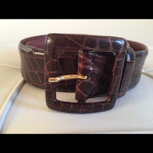 Ralph Lauren Alligator Belt